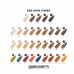 EBA Endura Skin Tone Paint, Pack of 10 EBA Endura Skin Tone Paint, Pack of 10